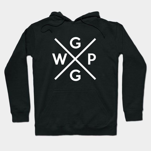 GGWP | Hipster Gamer's Cross Hoodie by jpmariano